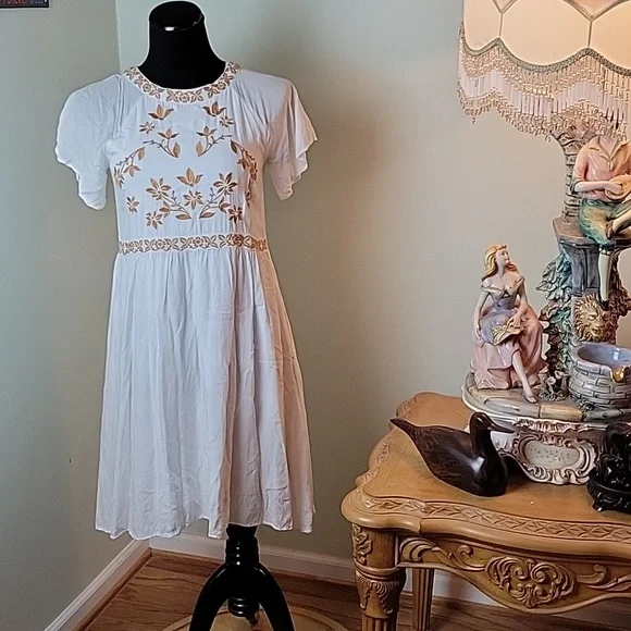 bohme | Dresses | Bohme White Embroidered Summer Dress | Poshmark bohme | Dresses | Bohme White Embroidered Summer Dress | Poshmark
